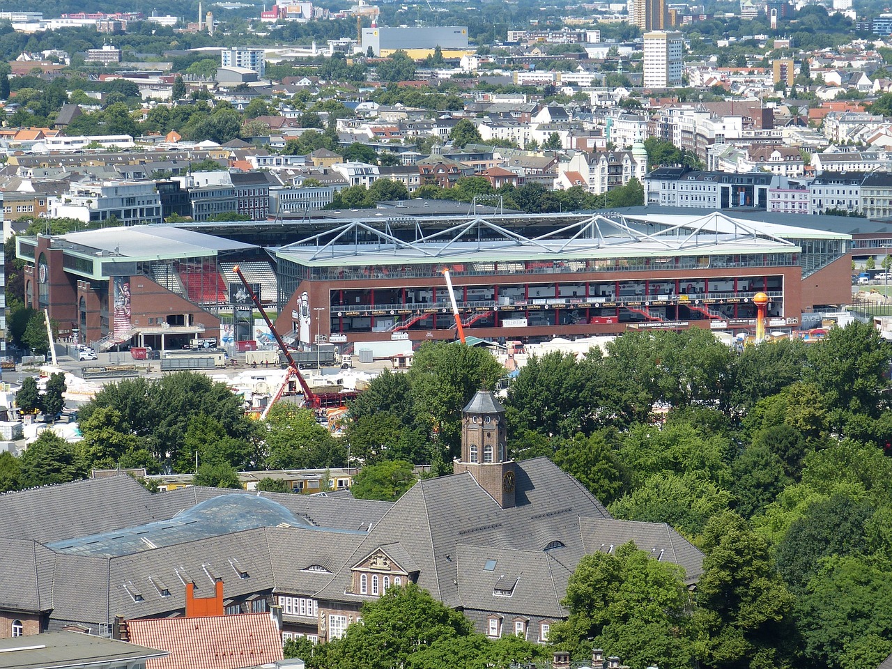 Millerntor-Stadion Hamburg.
